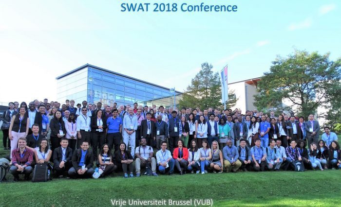 SWAT 2018 conference participants. Photo credit: SWAT conference website