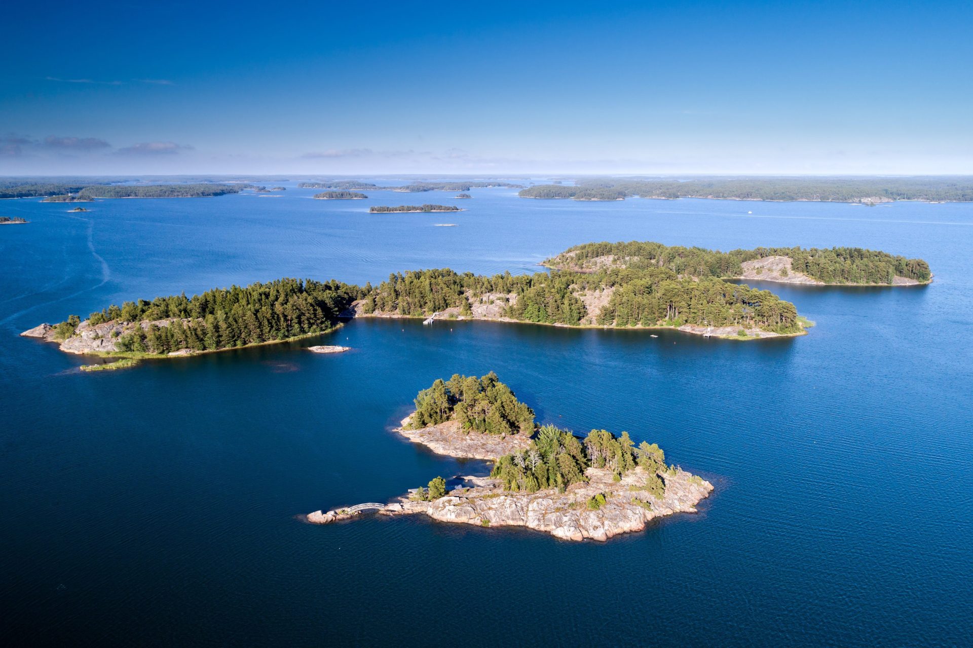 Европейские архипелаги. Аландские острова. Архипелаг Финляндии. Шхеры Швеции. Аландских островов Ботнический залив.